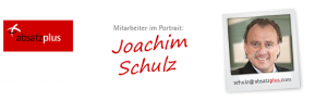 Mitarbeiter stellen sich vor: Joachim Schulz