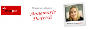 Mitarbeiter stellen sich vor: Annemarie Dietrich